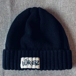 Blink 182 Black Beanie One Size Stretch